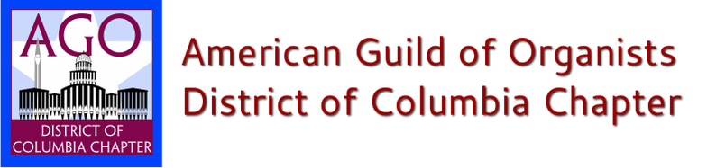 American Guild of Organists District of Columbia Chapter